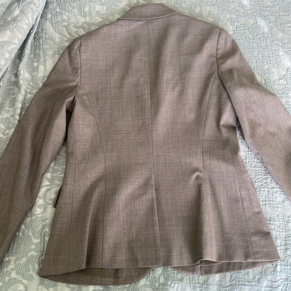 Theory Gray Wool Blend Lynnia Blazer - Picture 4 of 11